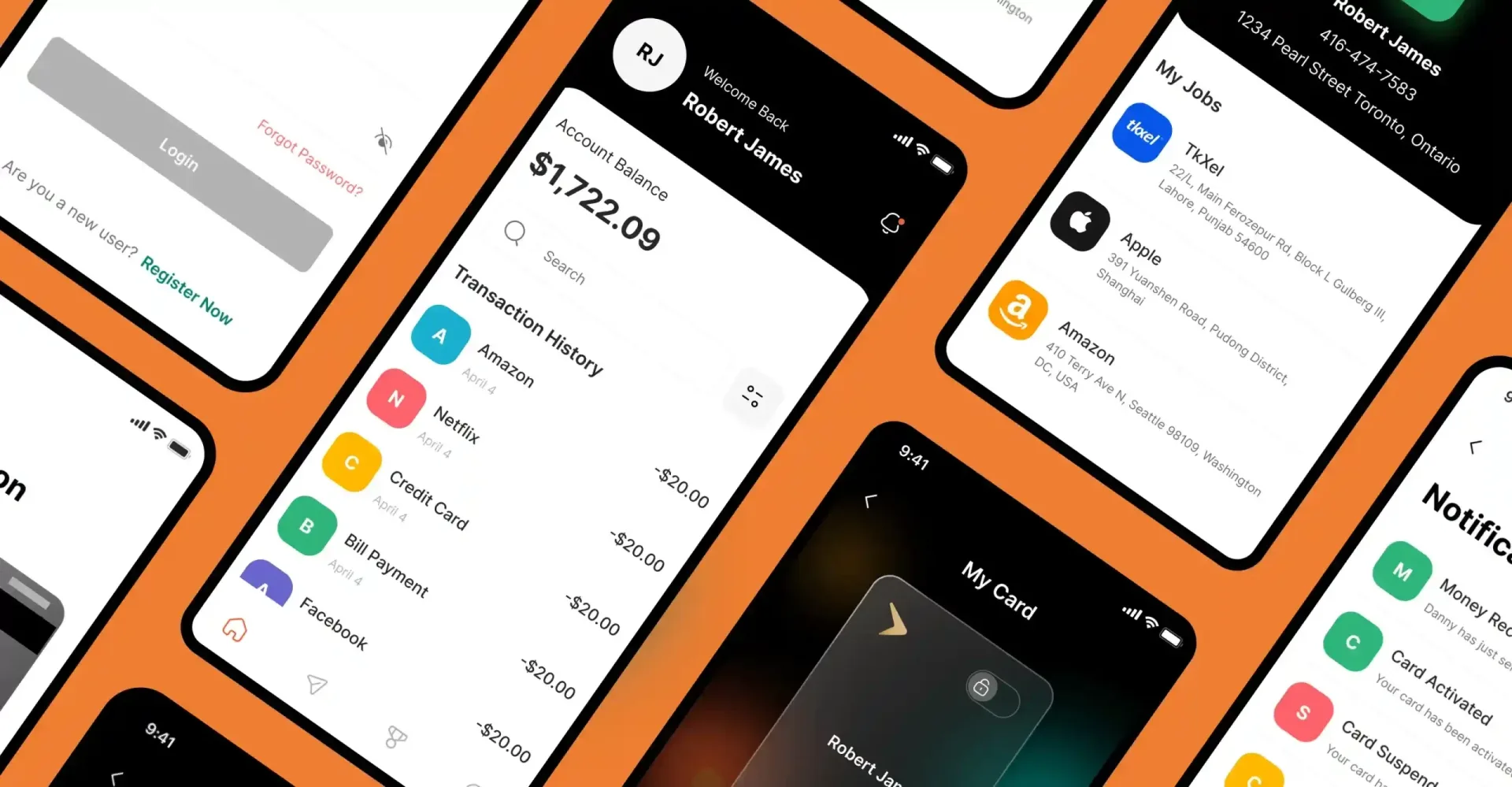 Anyday App (XTM Inc.) product screens